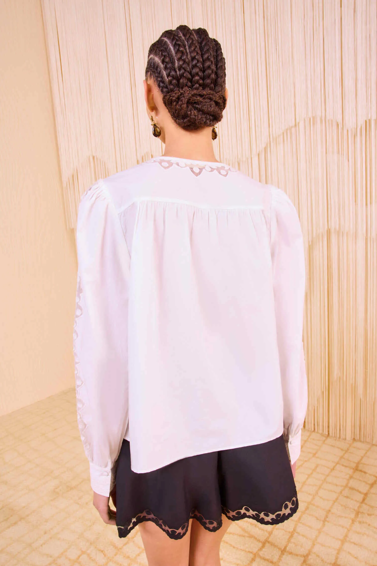 Ulla Johnson Kady Long Sleeve Blouse