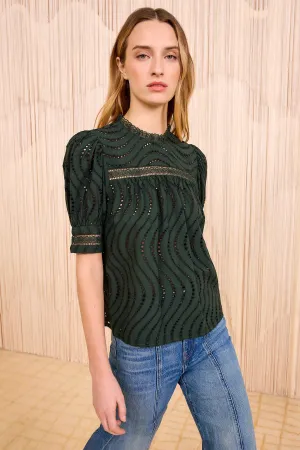 Ulla Johnson Virginia Lace Collar Blouse Ulla Johnson Virginia Lace Collar Blouse