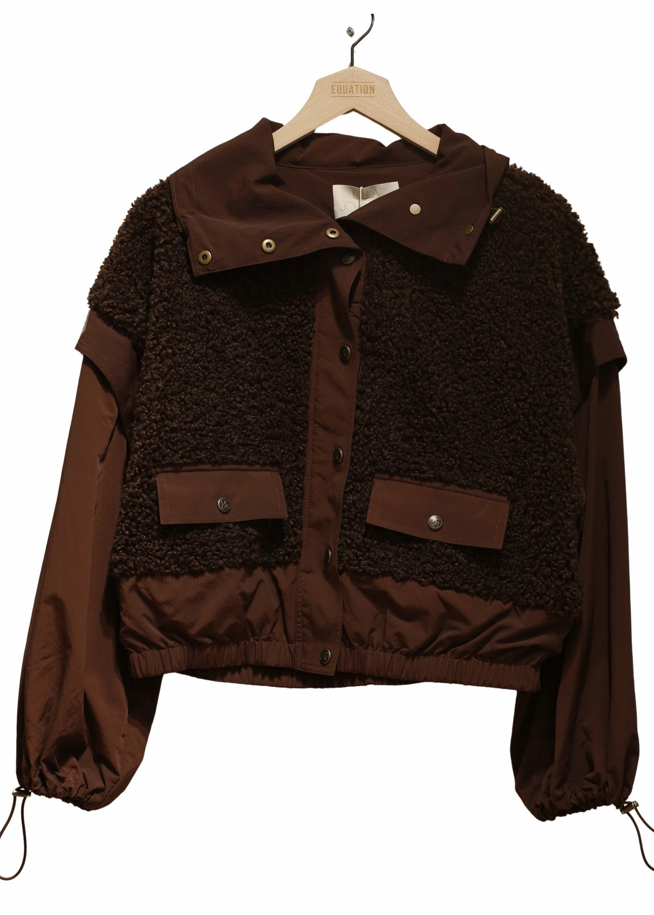 Ulla Johnson Aidan Teddy Fleece Jacket