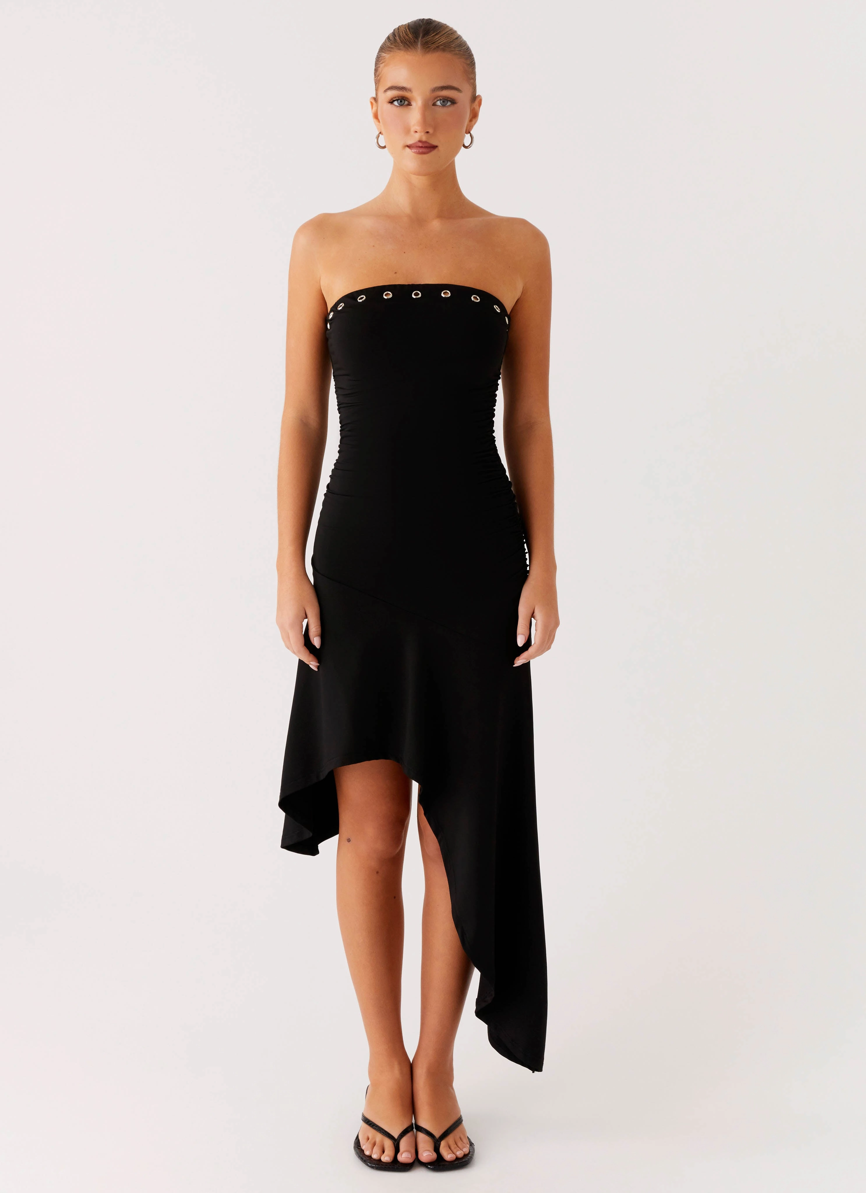 Unapologetic Midi Dress - Black