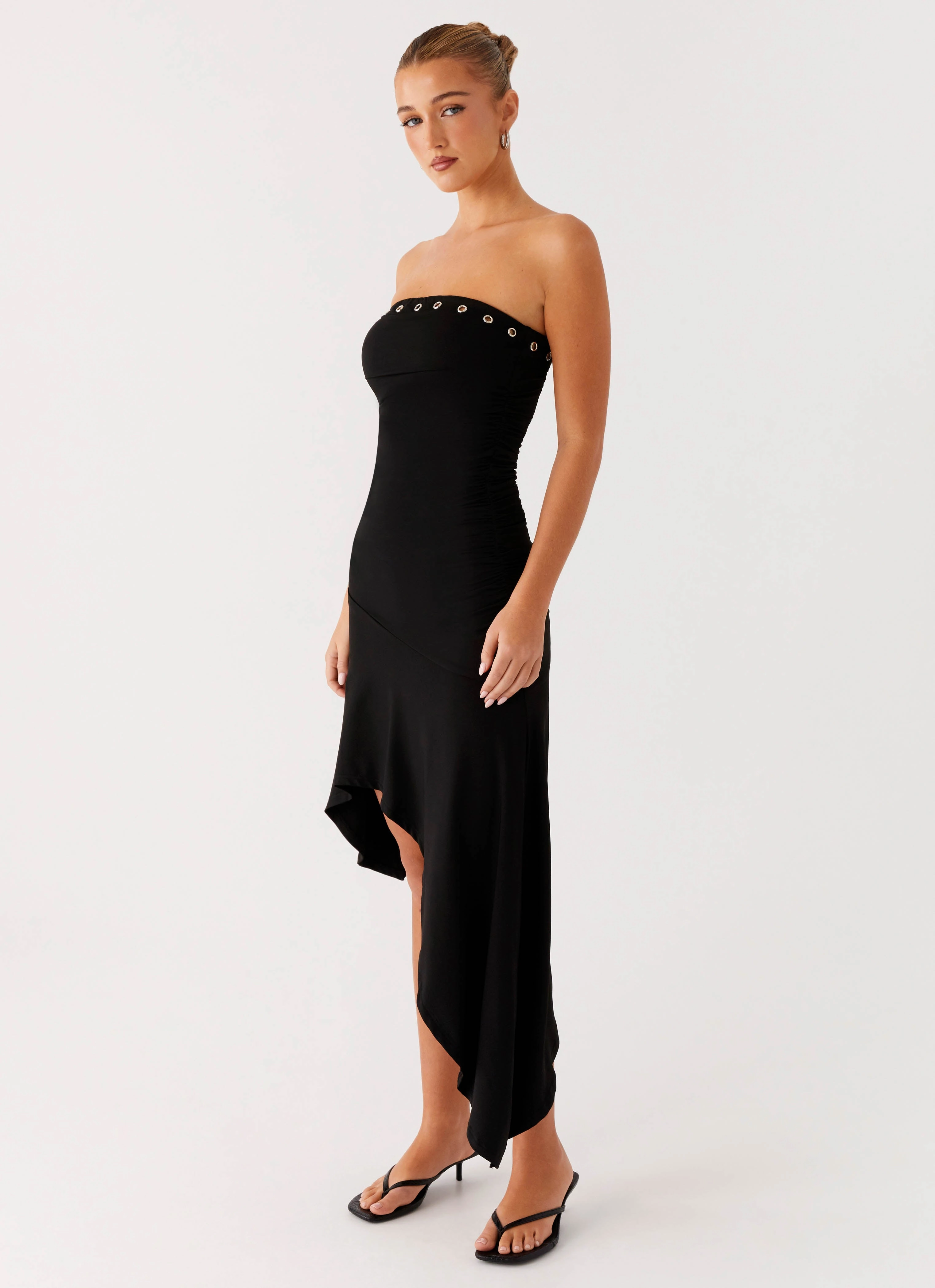 Unapologetic Midi Dress - Black