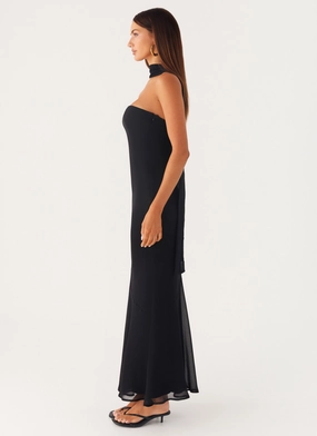 Under the Pagoda Maxi Dress - Black Under the Pagoda Maxi Dress - Black