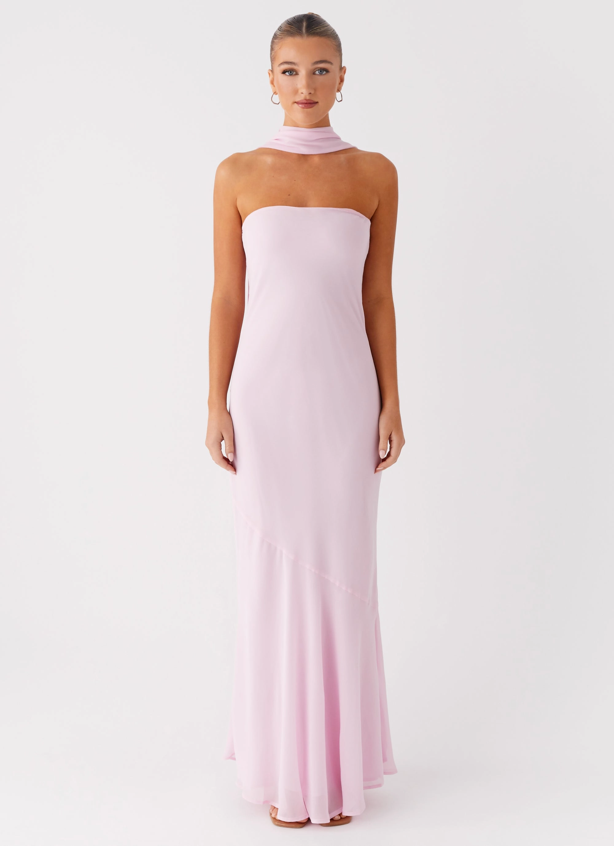 Under The Pagoda Maxi Dress - Pink