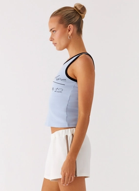 Utopia Tank Top - Sky Blue Utopia Tank Top - Sky Blue