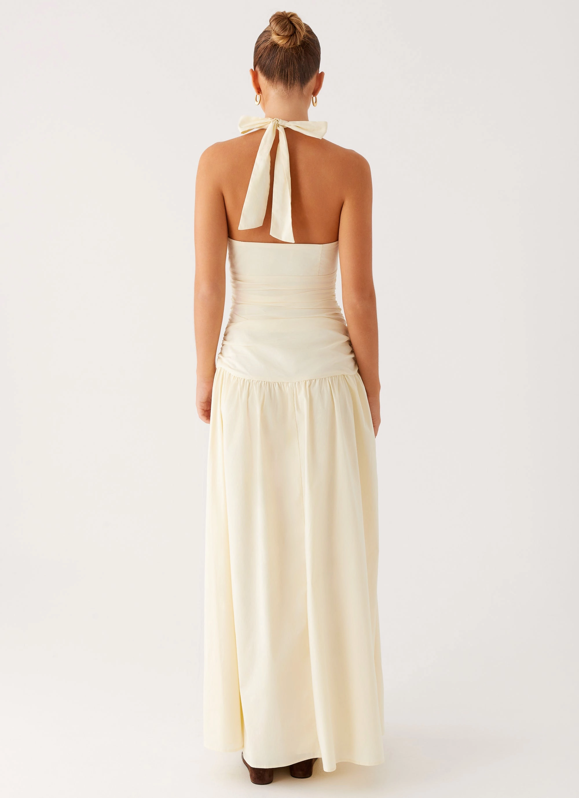 Val Maxi Dress - Lemon