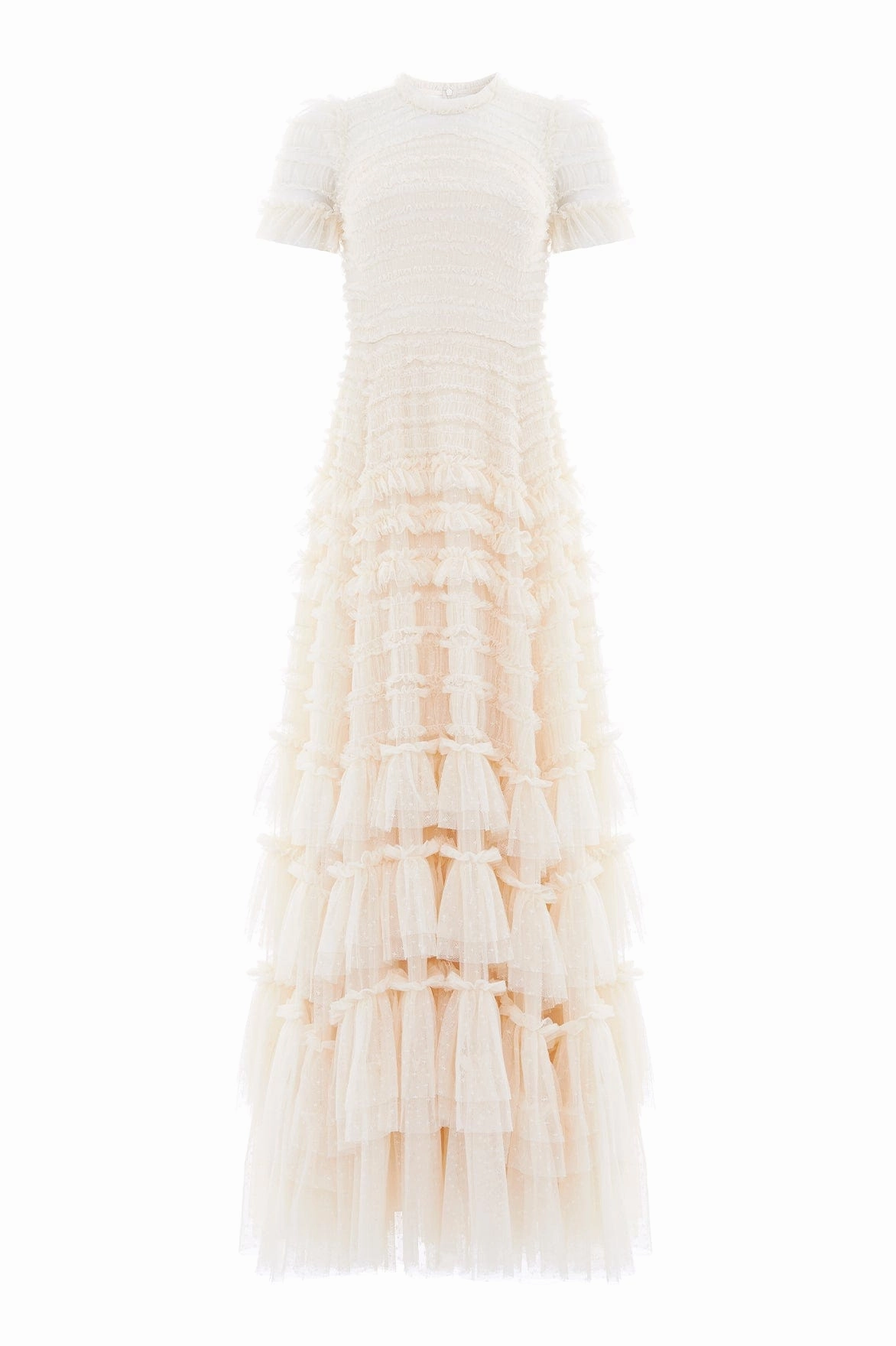 Valentine Ruffle Gown