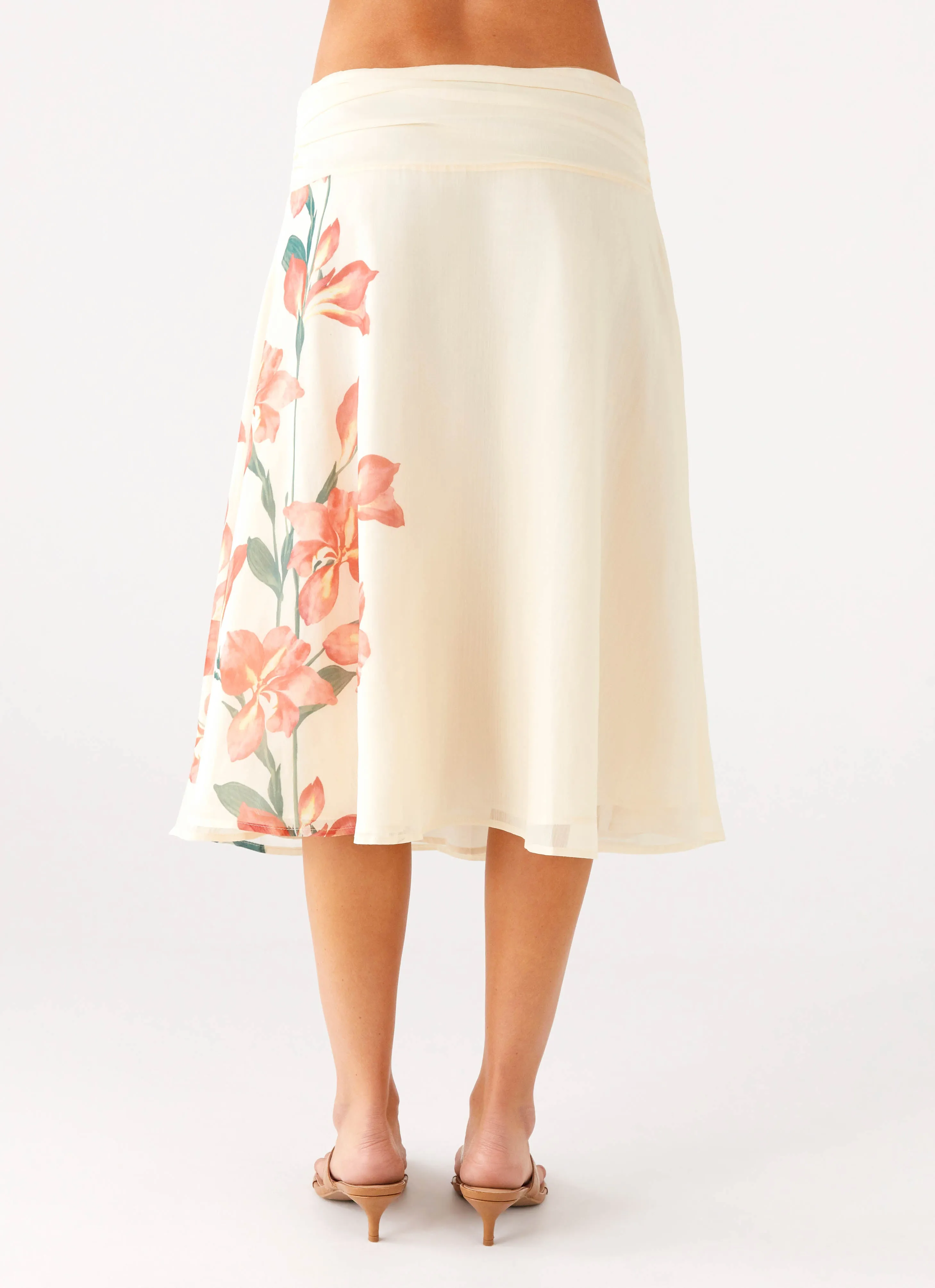 Valley Midi Skirt - Siena Floral