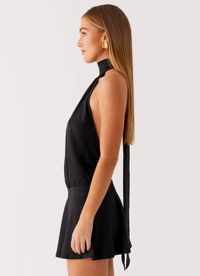 Valor Mini Dress - Black Valor Mini Dress - Black