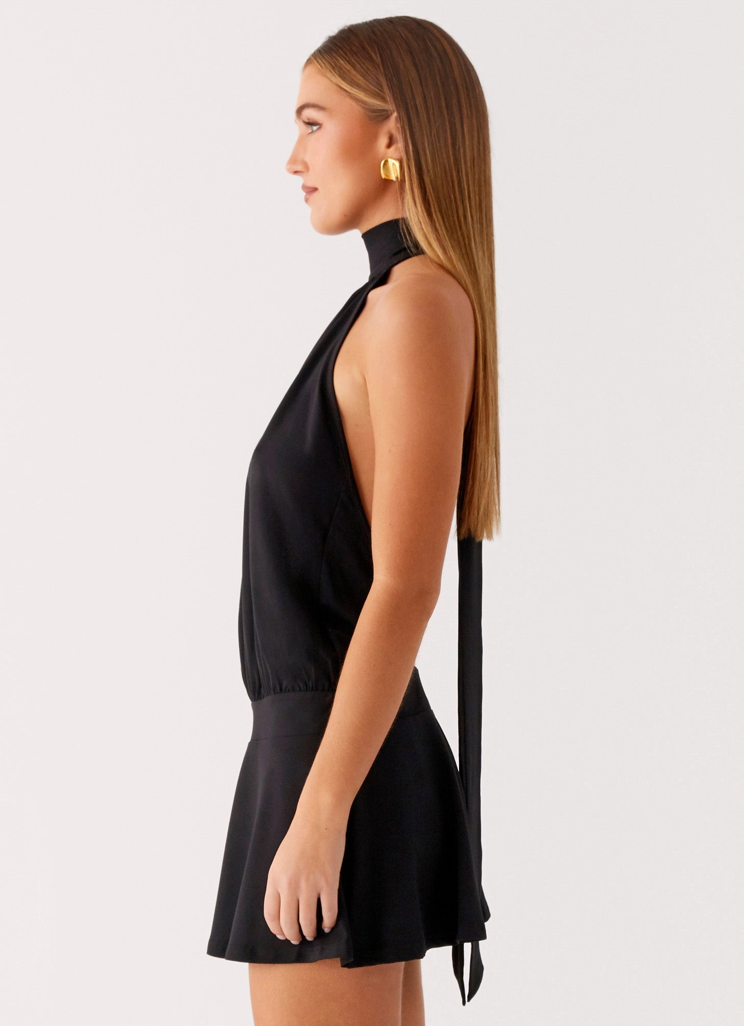 Valor Mini Dress - Black