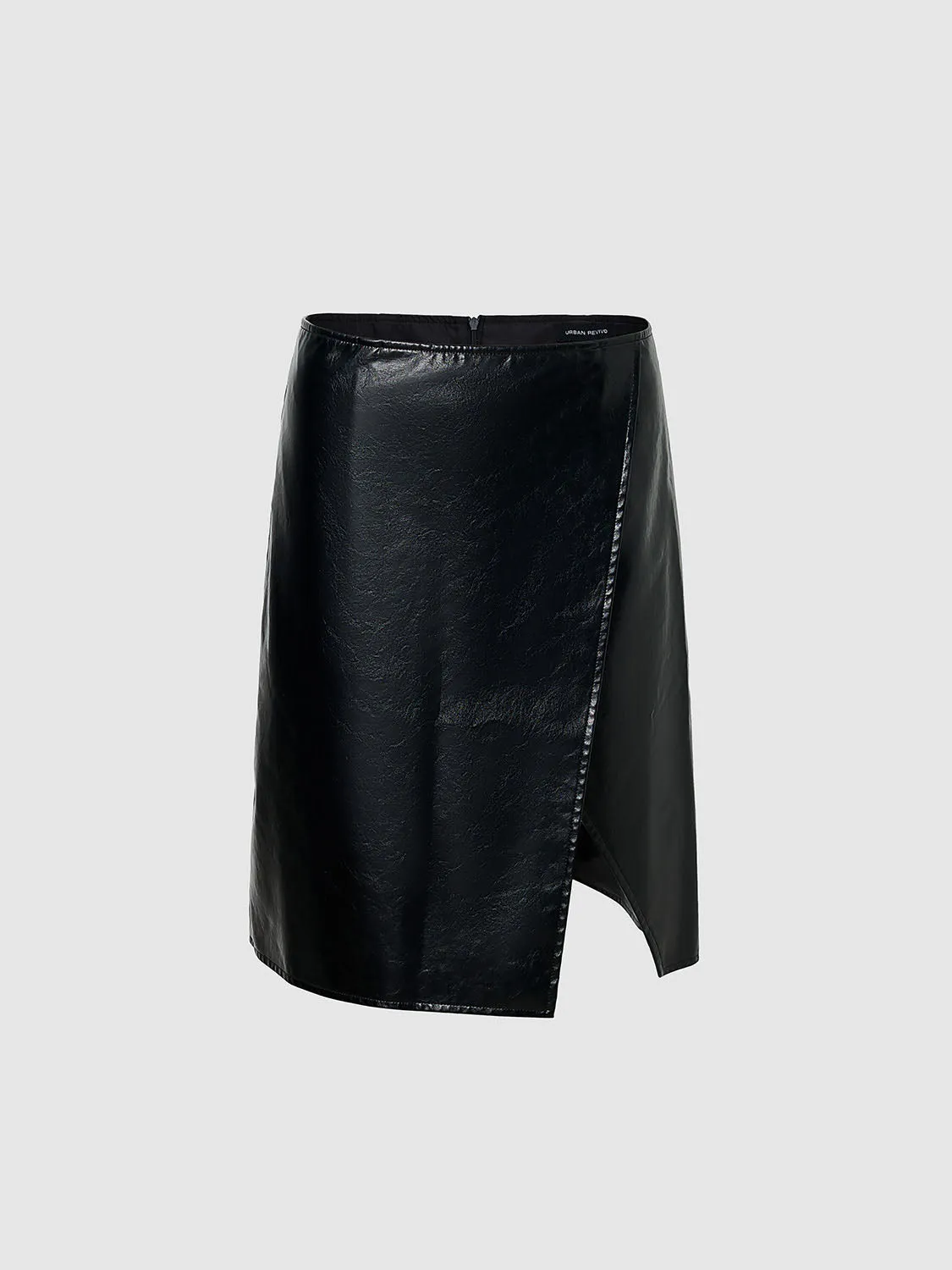 Vegan Leather Straight Skirts