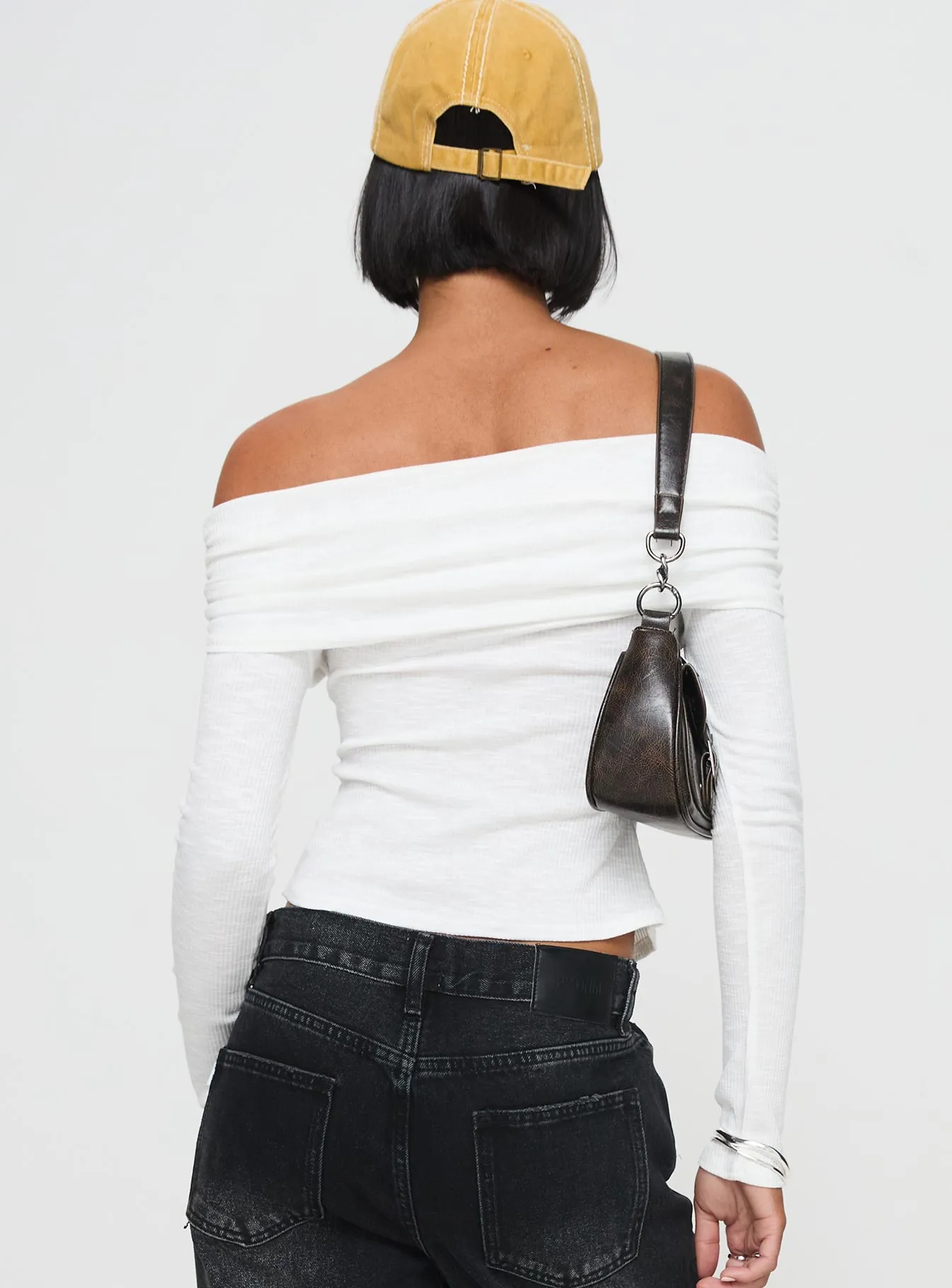 Victorea Long Sleeve Top White