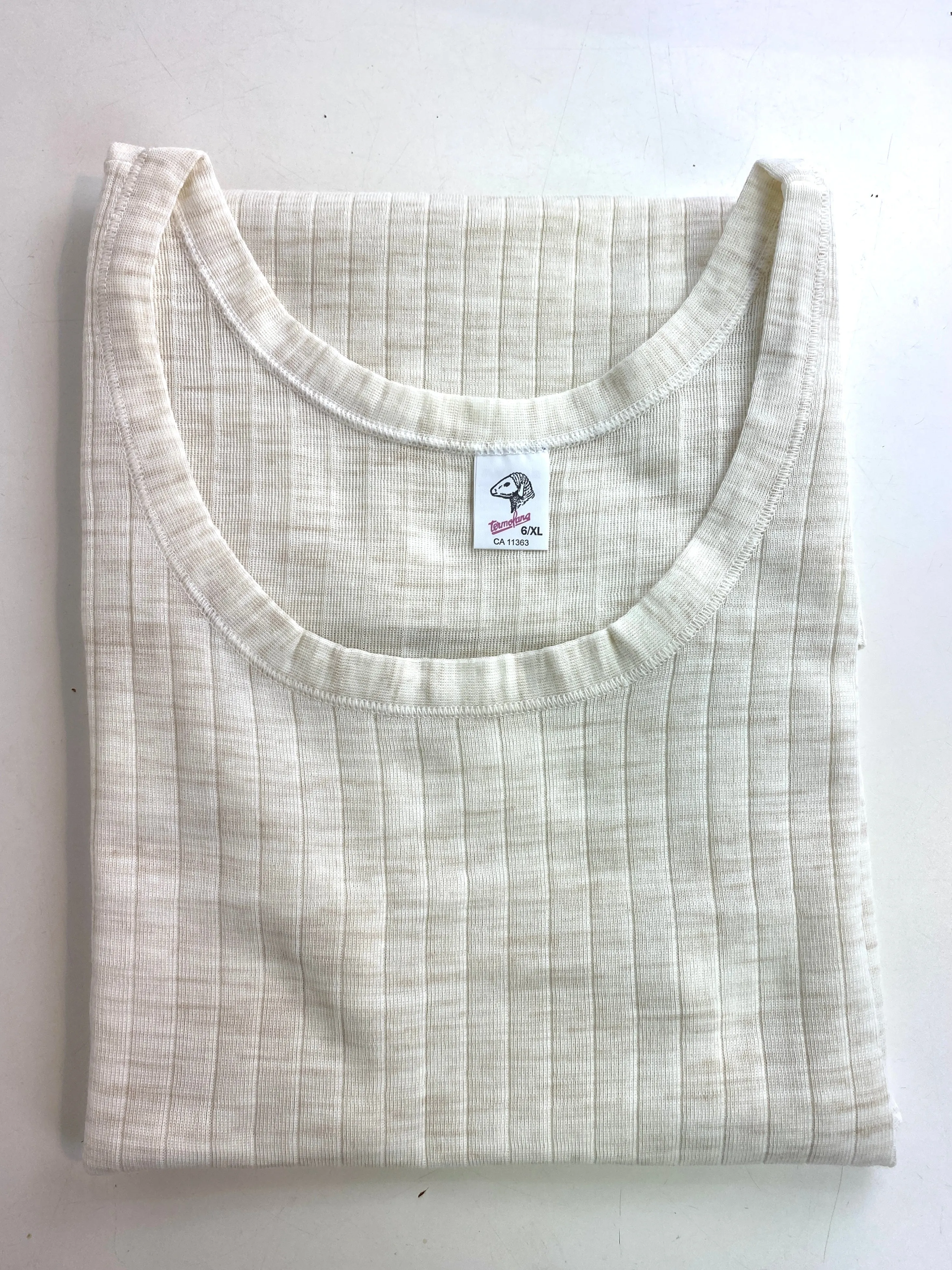 Vintage 1980s Deadstock Acrylic-Knit Heather Tank Tops, NOS, XL
