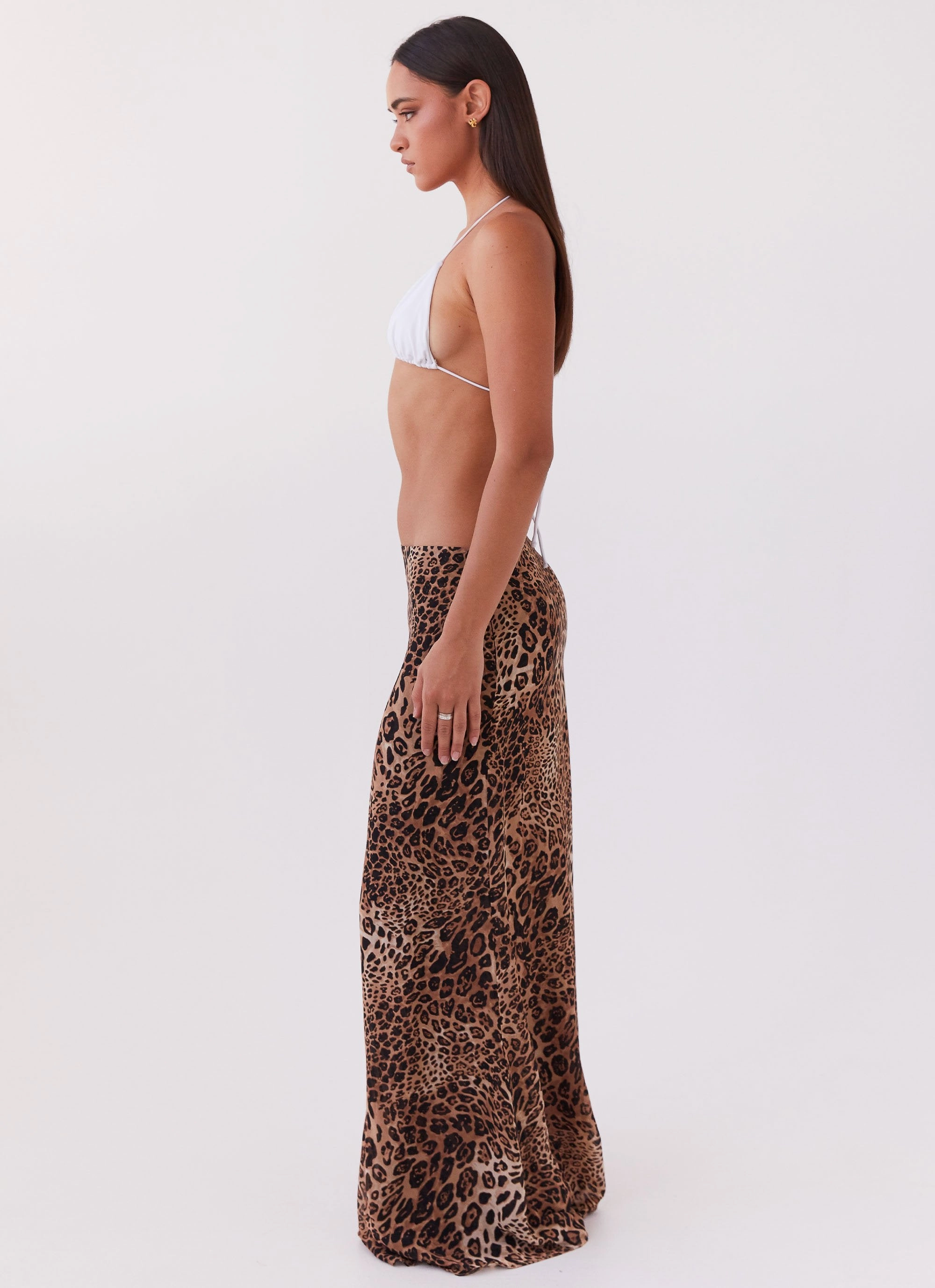 Violetta Maxi Skirt - Leopard