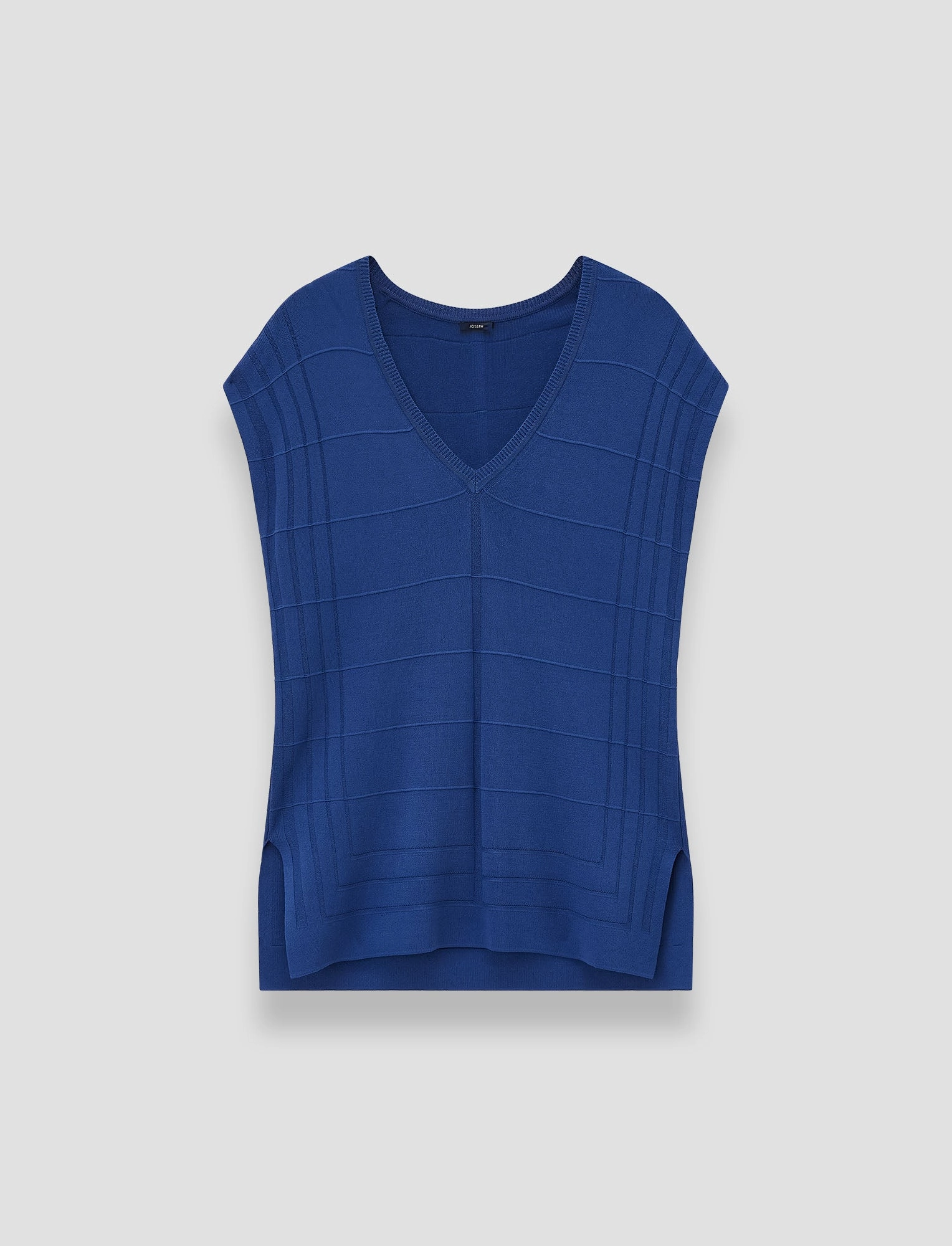 Viscose Grid Knit Top