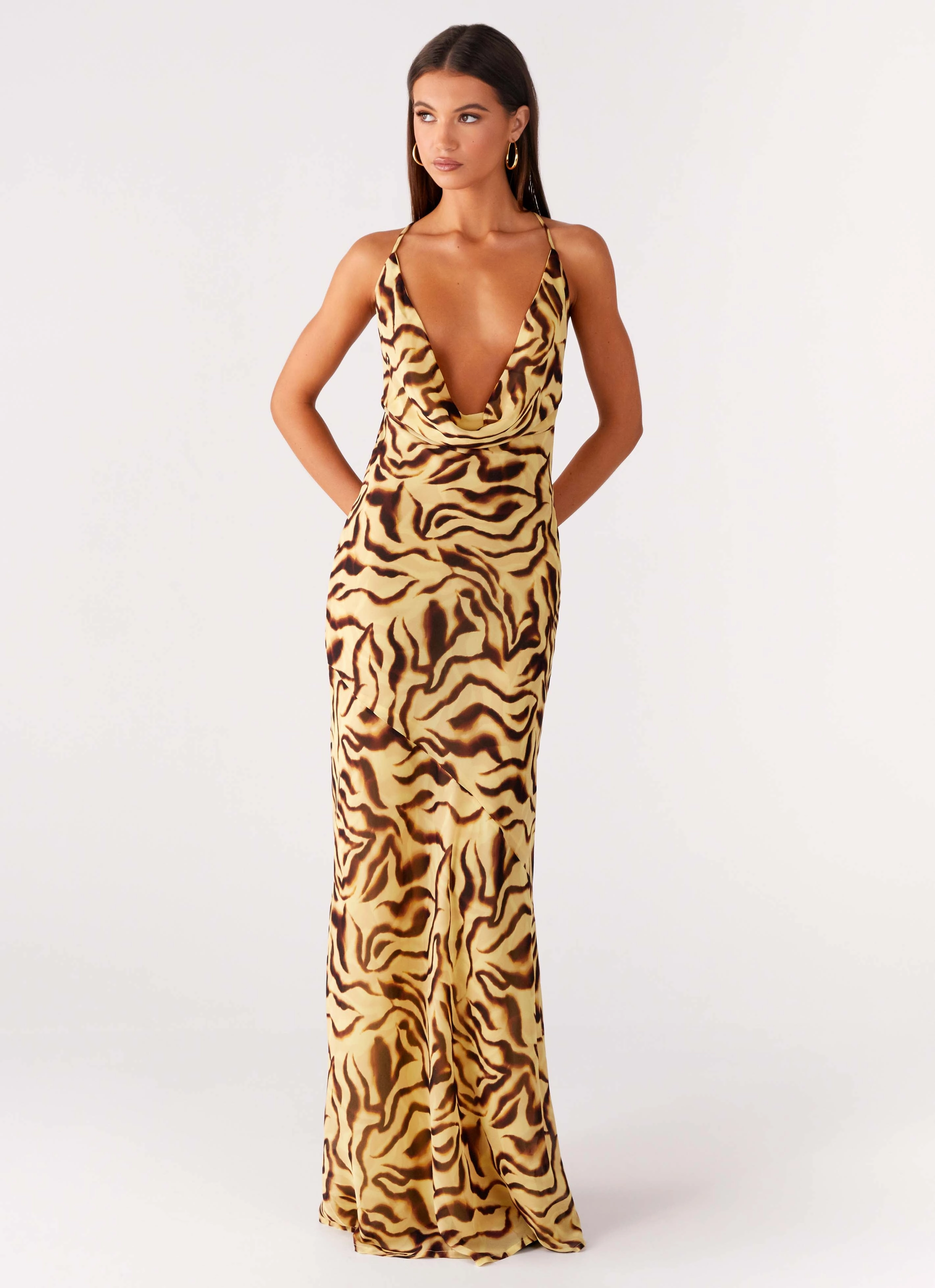 Viva Lune Maxi Dress - Laguna Print