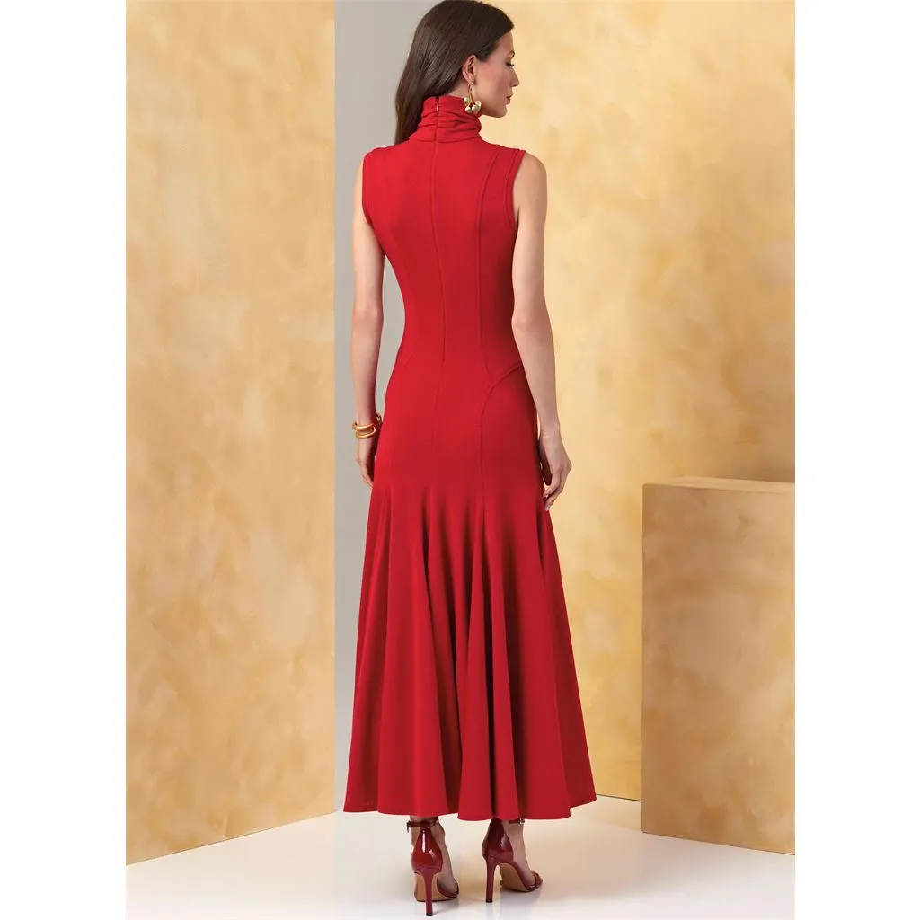 Vogue Pattern V2064 Misses' Knit Dresses