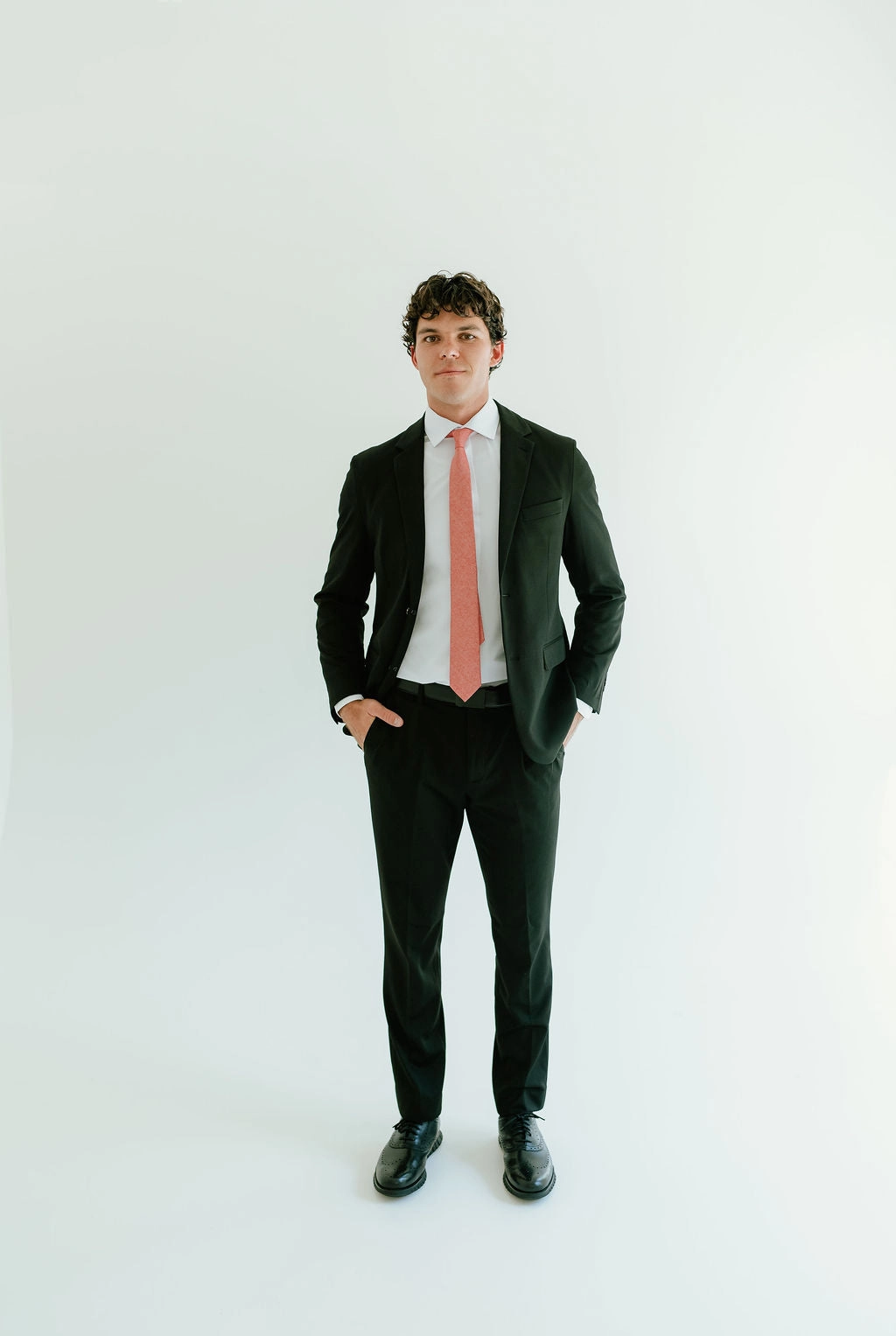 Washable 2-Pant Flex Suit Black