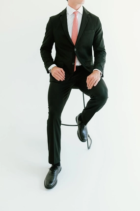 Washable 2-Pant Flex Suit Black Washable 2-Pant Flex Suit Black