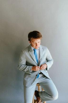 Washable 2-Pant Flex Suit Light Grey Washable 2-Pant Flex Suit Light Grey