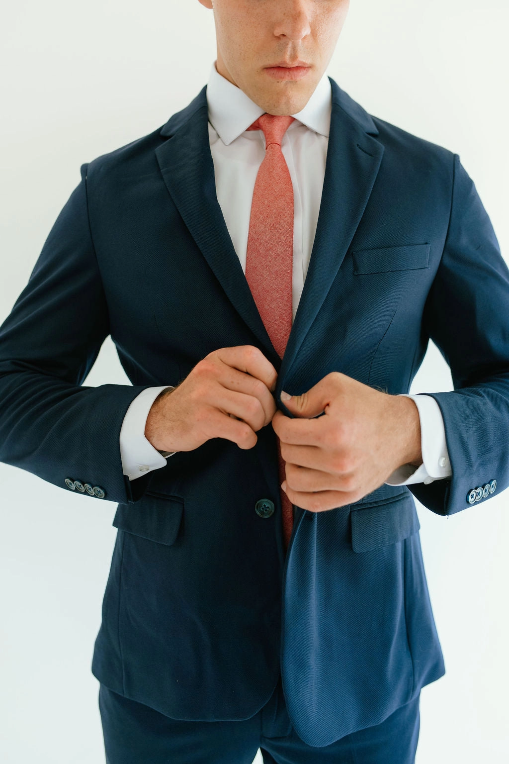 Washable 2-Pant Flex Suit Navy