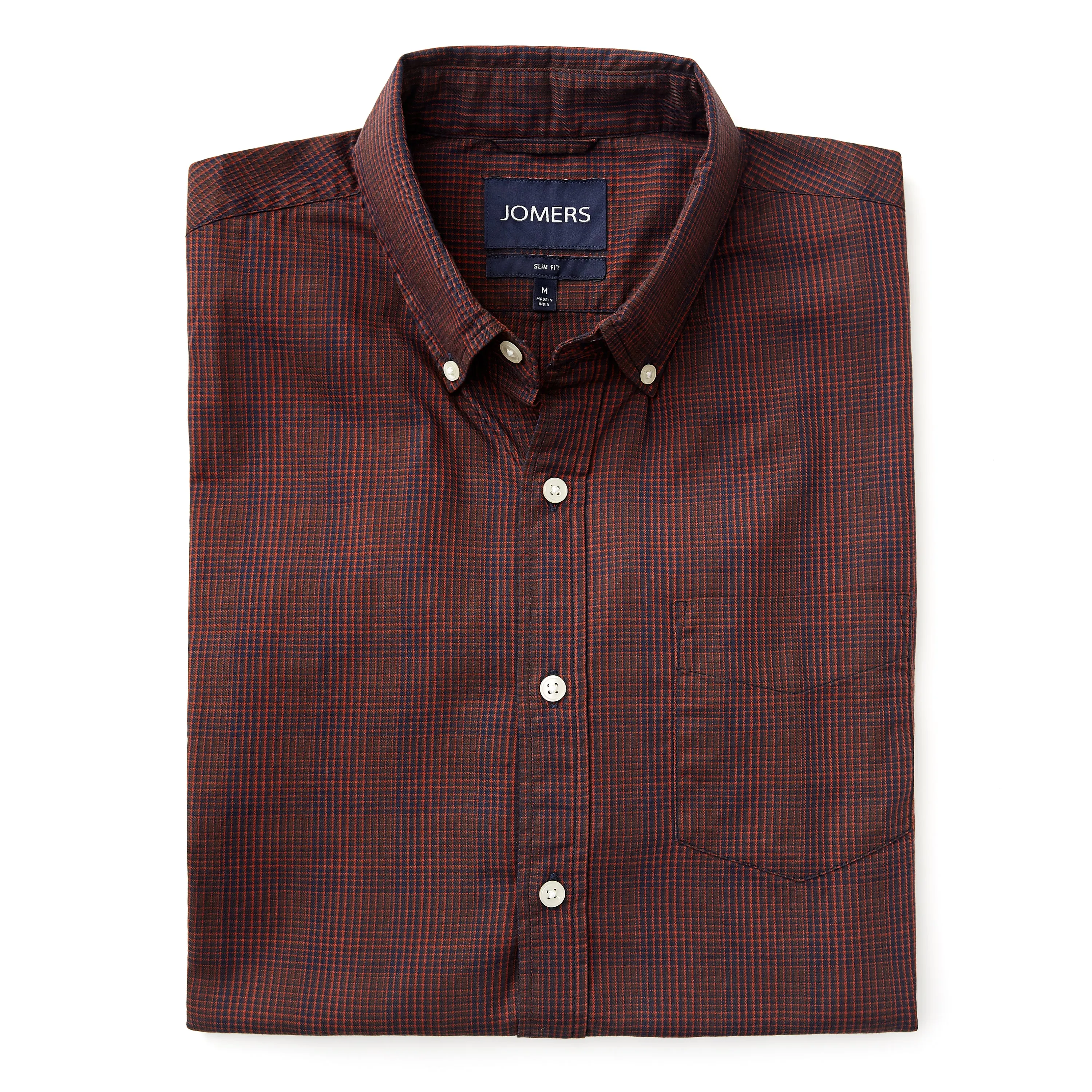 Washed Button Down Shirt - Pemberton Check