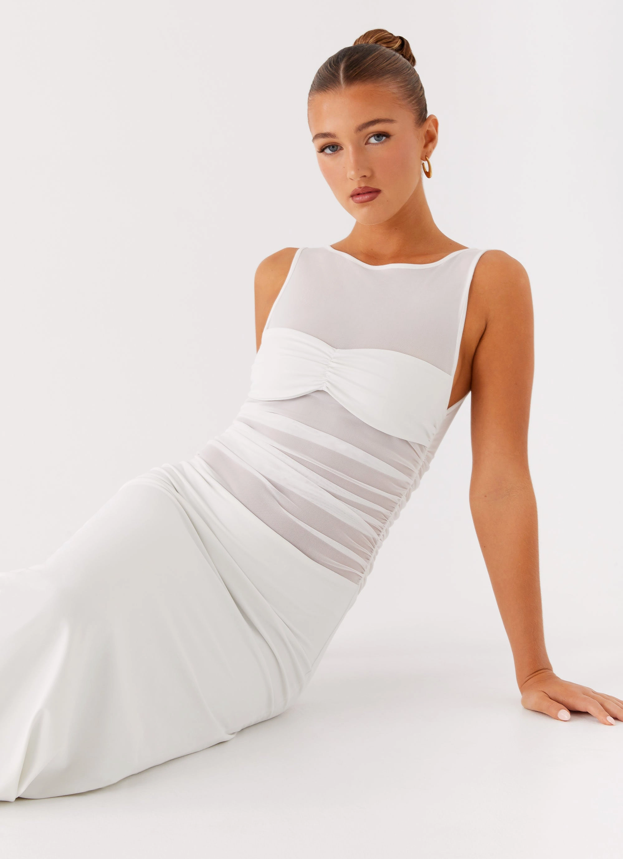 Wesley Maxi Dress - Ivory