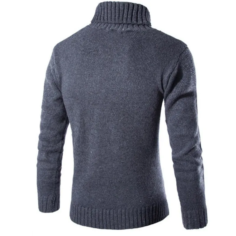 West Louis™ Hedging British Turtleneck Sweater