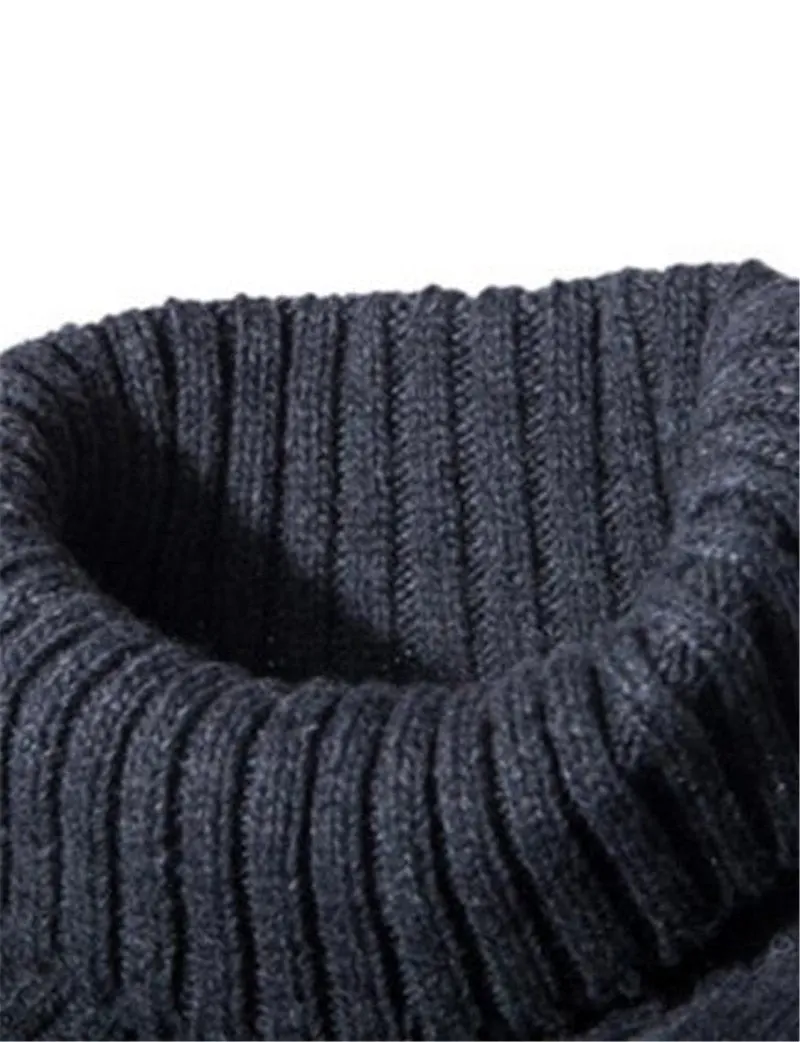 West Louis™ Hedging British Turtleneck Sweater