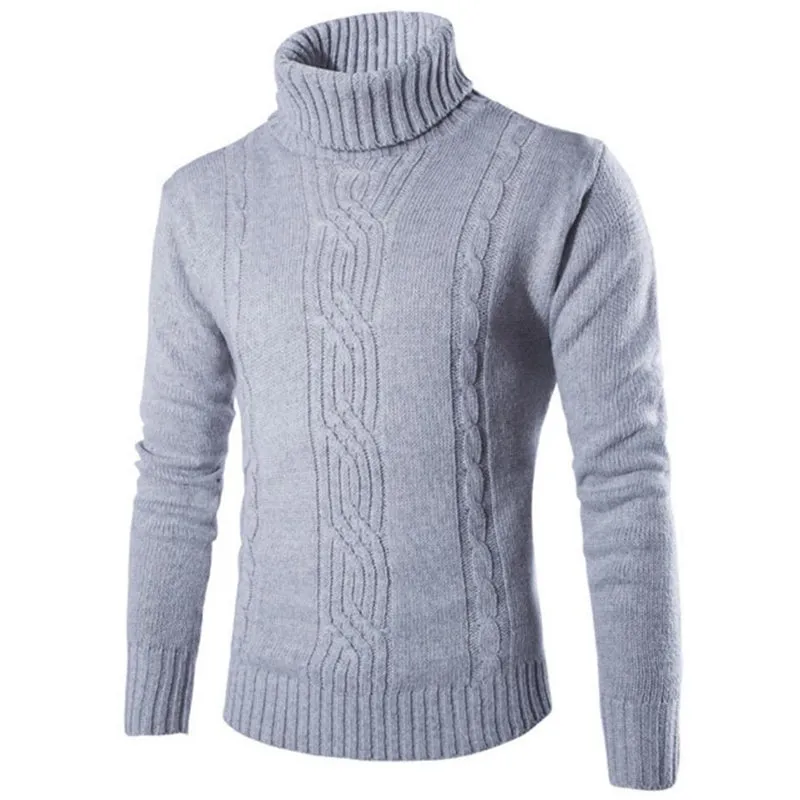 West Louis™ Hedging British Turtleneck Sweater