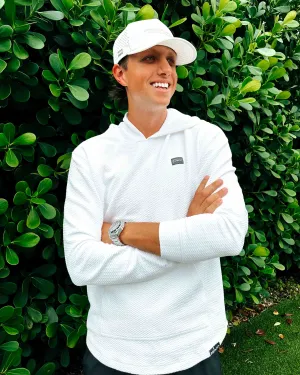 White GH Waffle Hoodie White GH Waffle Hoodie