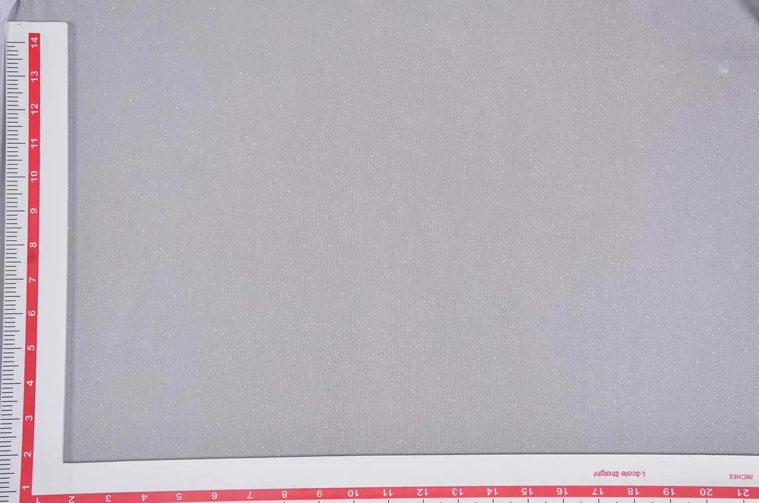 White Glitter Knit Fabric