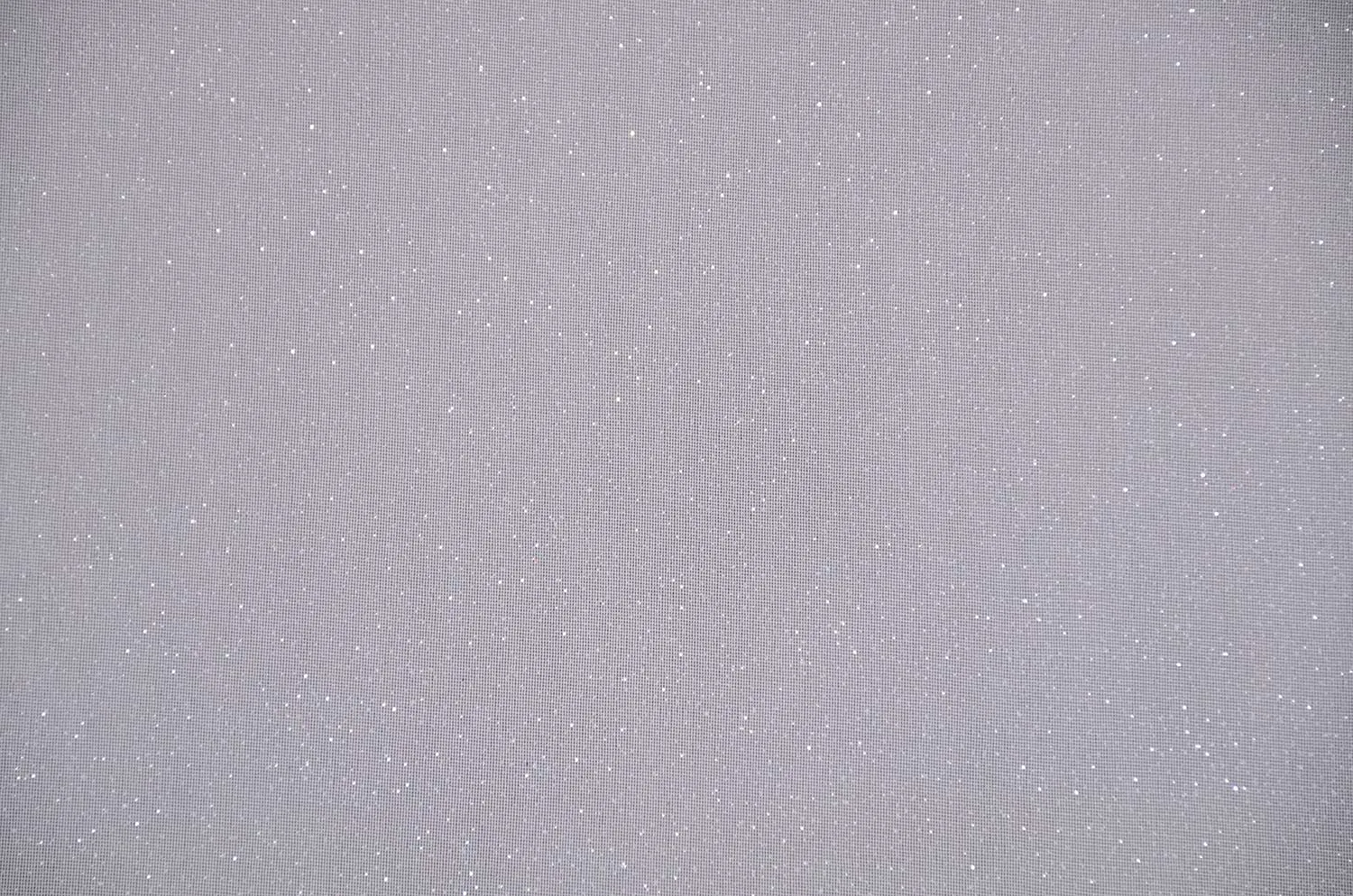 White Glitter Knit Fabric