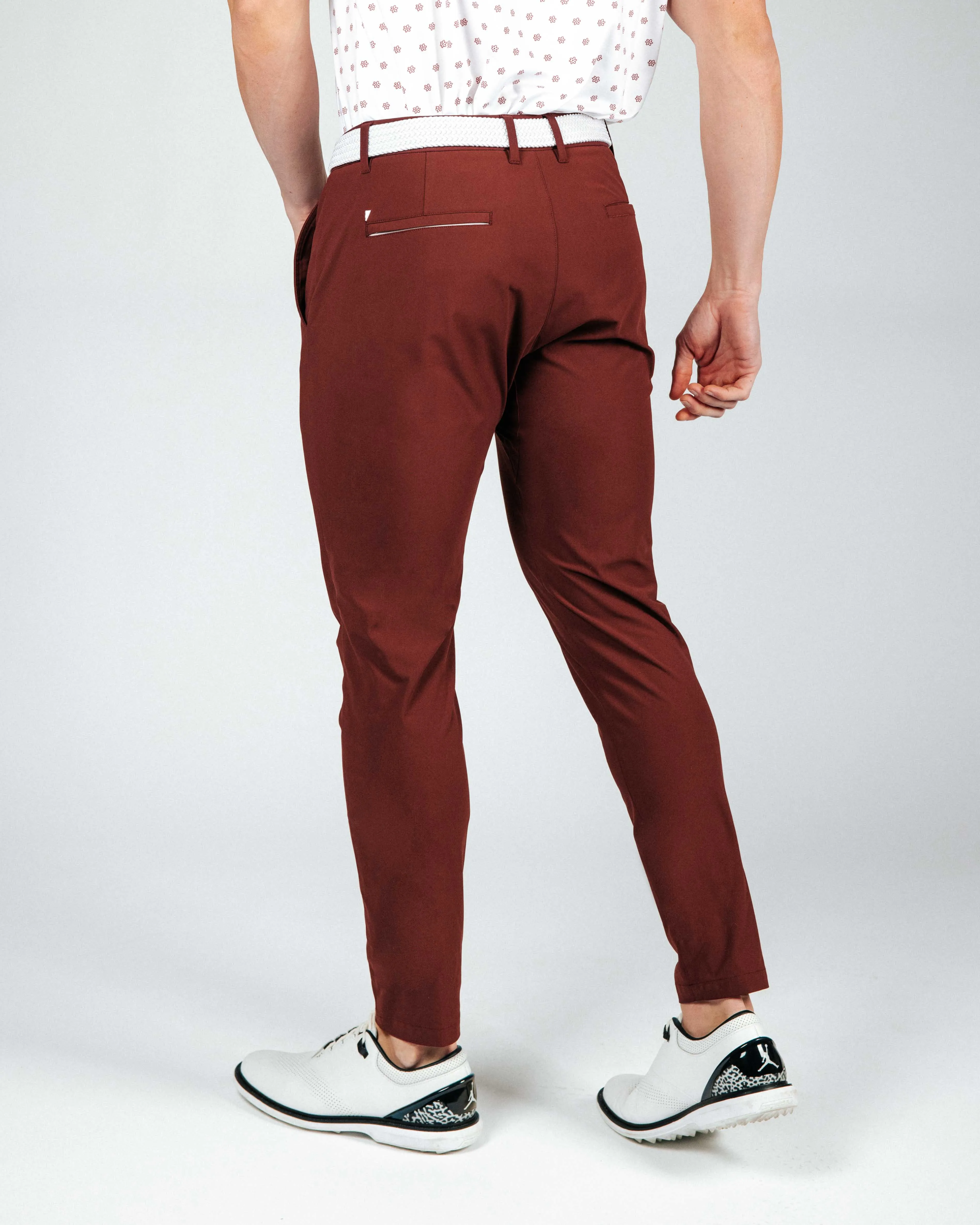 Wine Traditional Pants