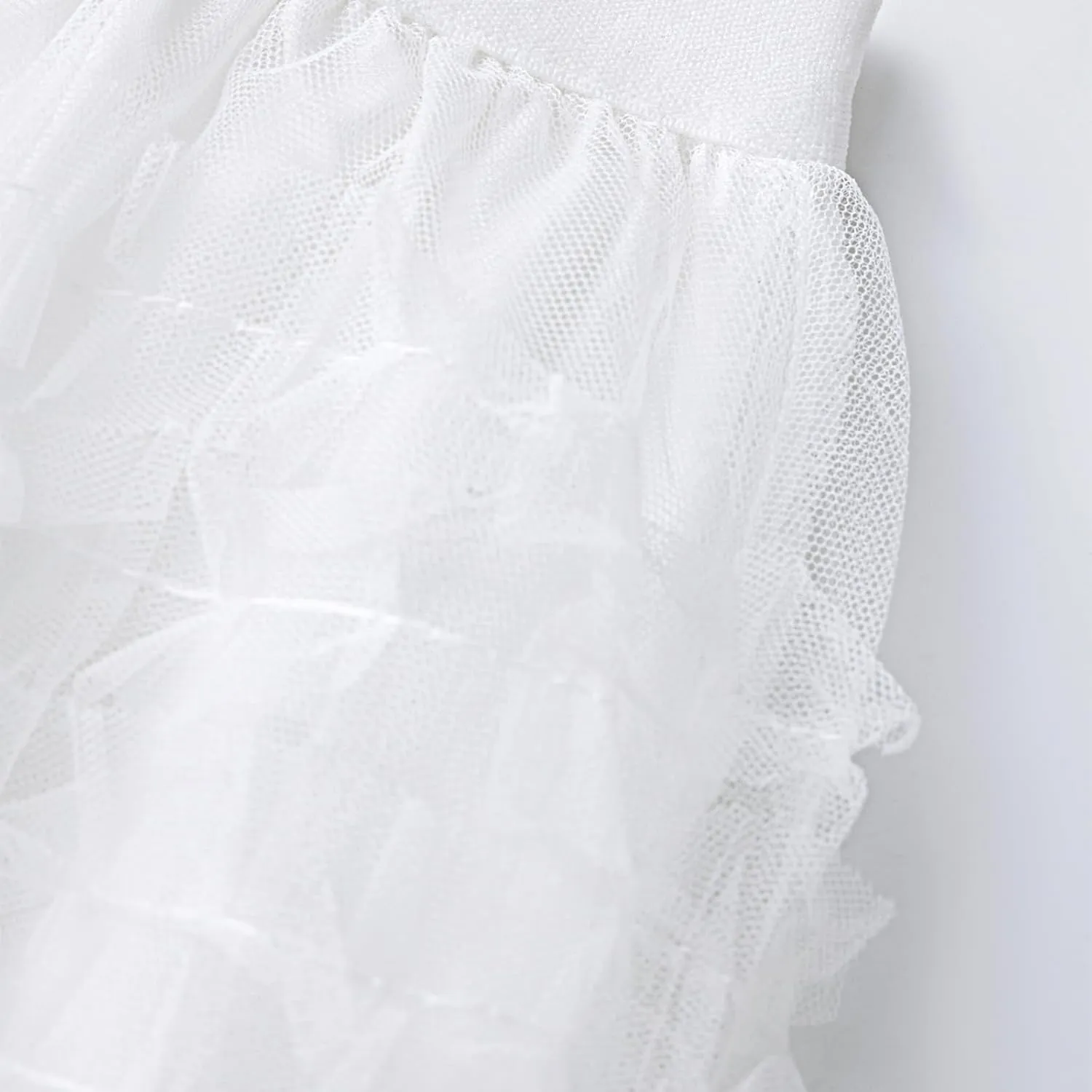 Women Puffy Tulle Maxi Skirt Layered A Line Tiered Ruffle Long Skirts Mesh Tutu Skirt Petticoat