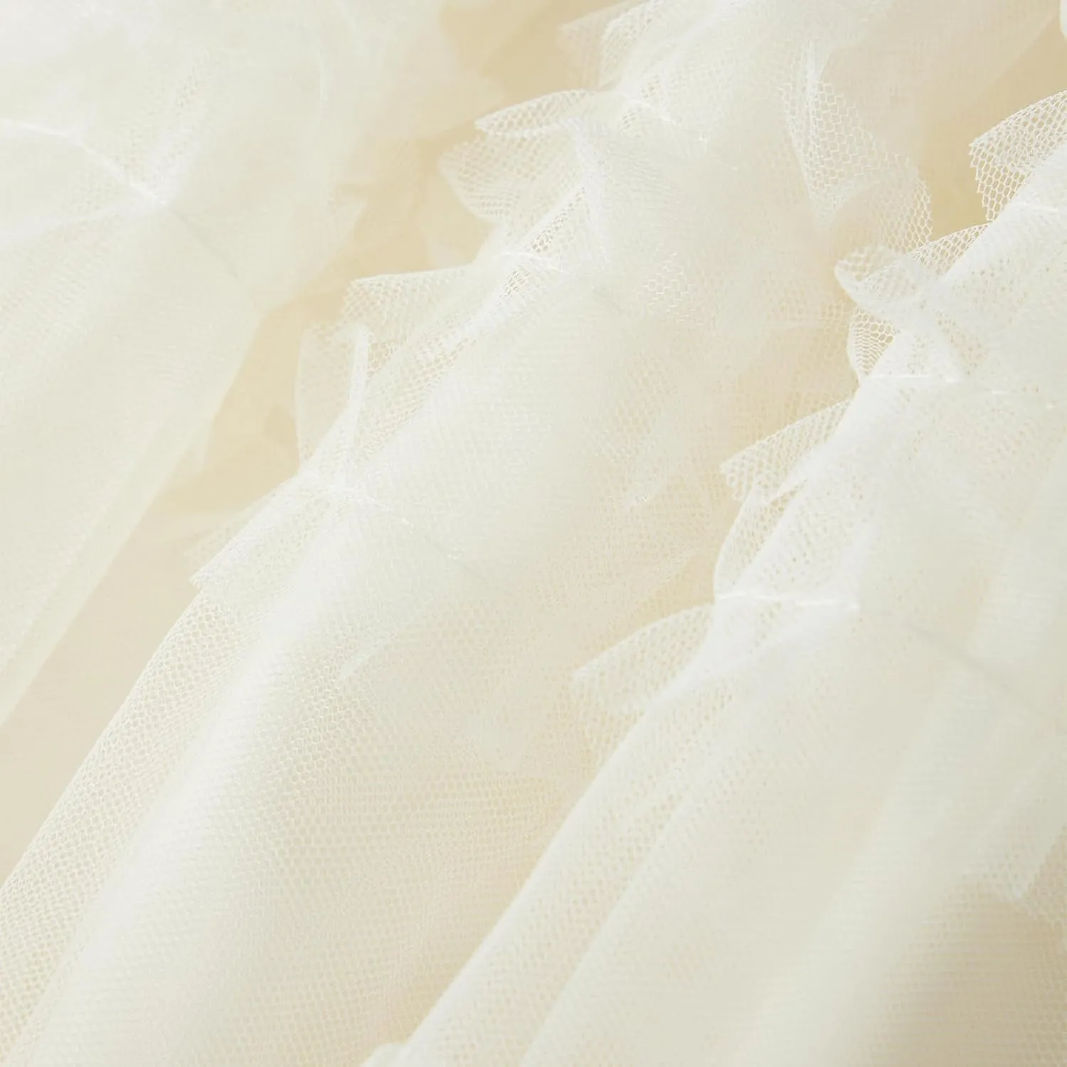 Women Puffy Tulle Maxi Skirt Layered A Line Tiered Ruffle Long Skirts Mesh Tutu Skirt Petticoat