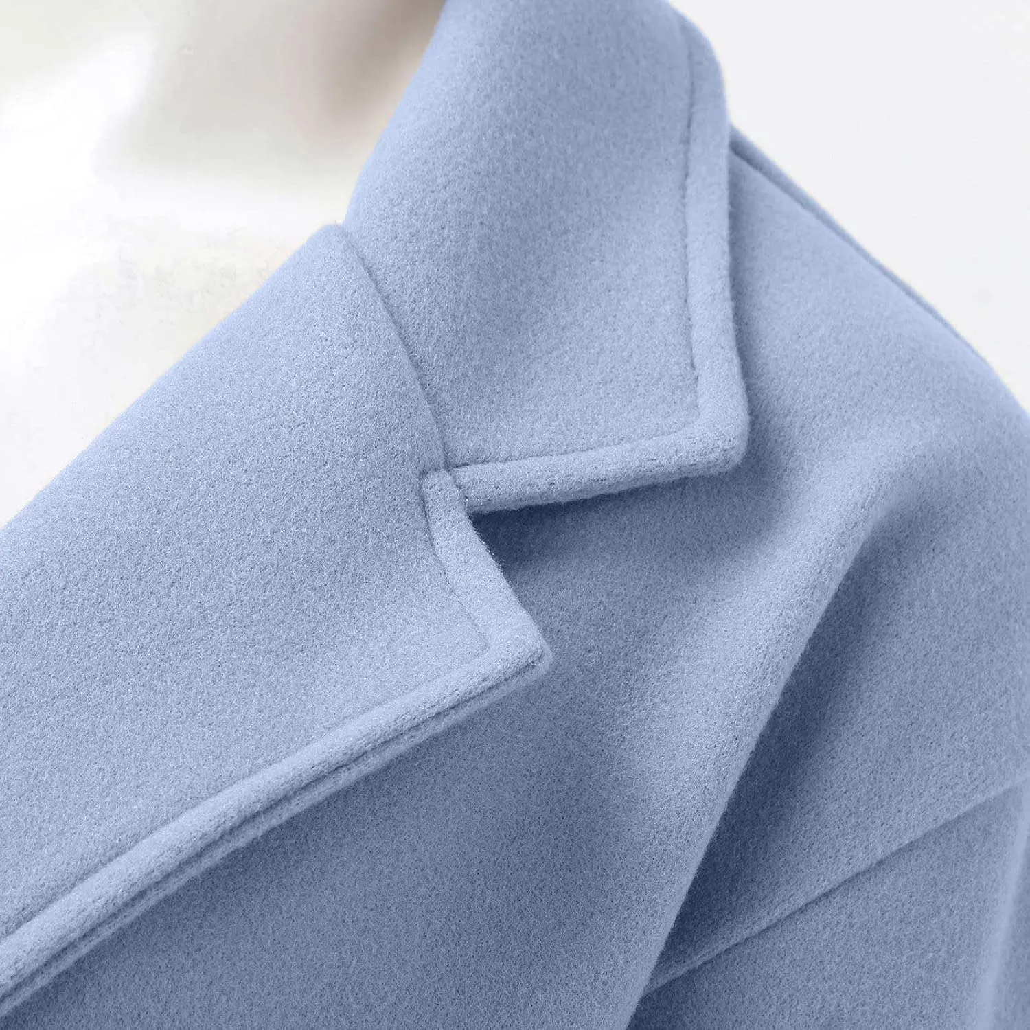 Women Turn Down Collar Overcoat Plus Size Casual Cardigan Coat Solid Oversized Jacket Fashion Winter Woolen Coats