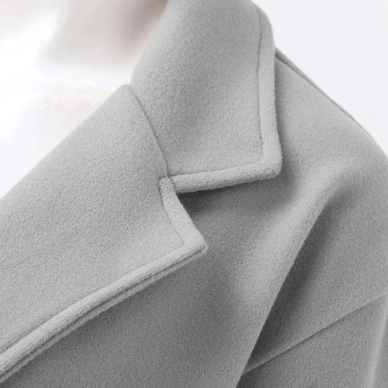 Women Turn Down Collar Overcoat Plus Size Casual Cardigan Coat Solid Oversized Jacket Fashion Winter Woolen Coats
