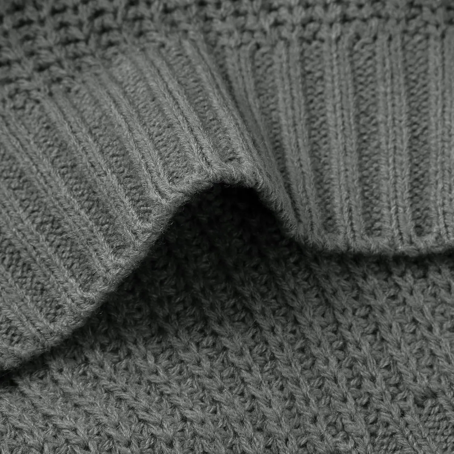 Women Turtleneck Long Sleeve Fashion Sweaters Chunky Knit Fall Winter Oversized Loose Pullover Sweater Top Warm Cotton