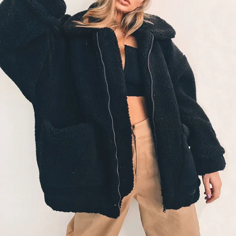 Women's Autumn Faux Fur Coats
