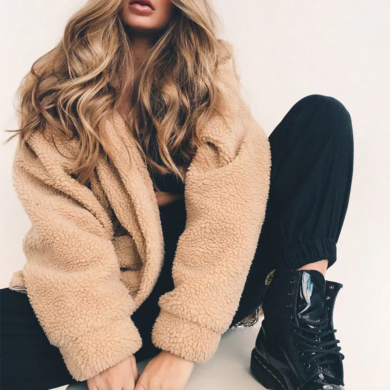 Women's Autumn Faux Fur Coats