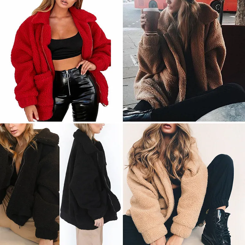 Women's Autumn Faux Fur Coats