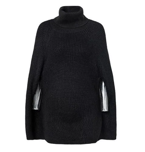 Women's Autumn/Winter Sweater With Batwing Sleeve | Knitted Pullover