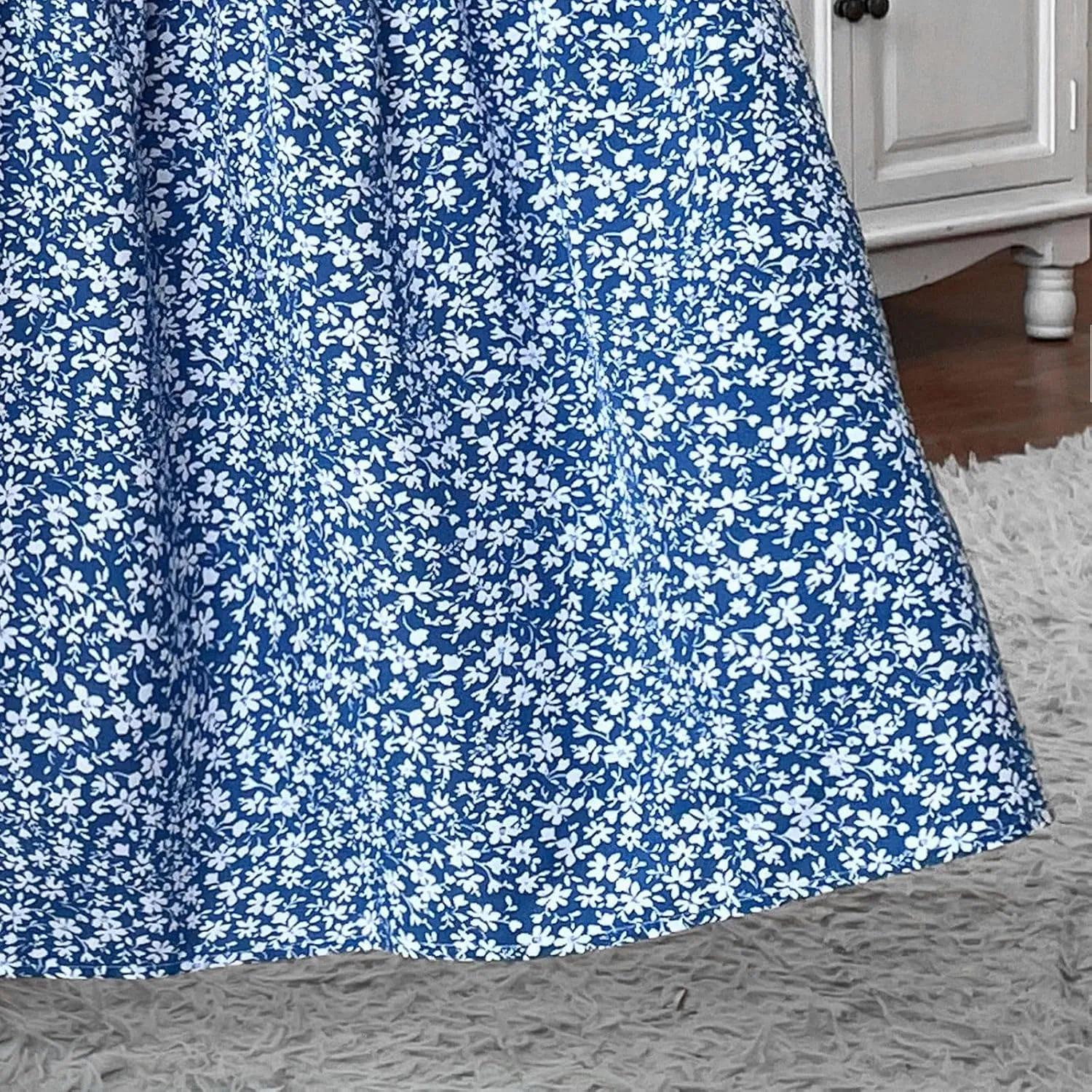Women's Boho Skirts Summer Casual Loose Trendy Elastic Waist Floral Printed Bohemian Flowy A-Line Skirt 2025, S-XL