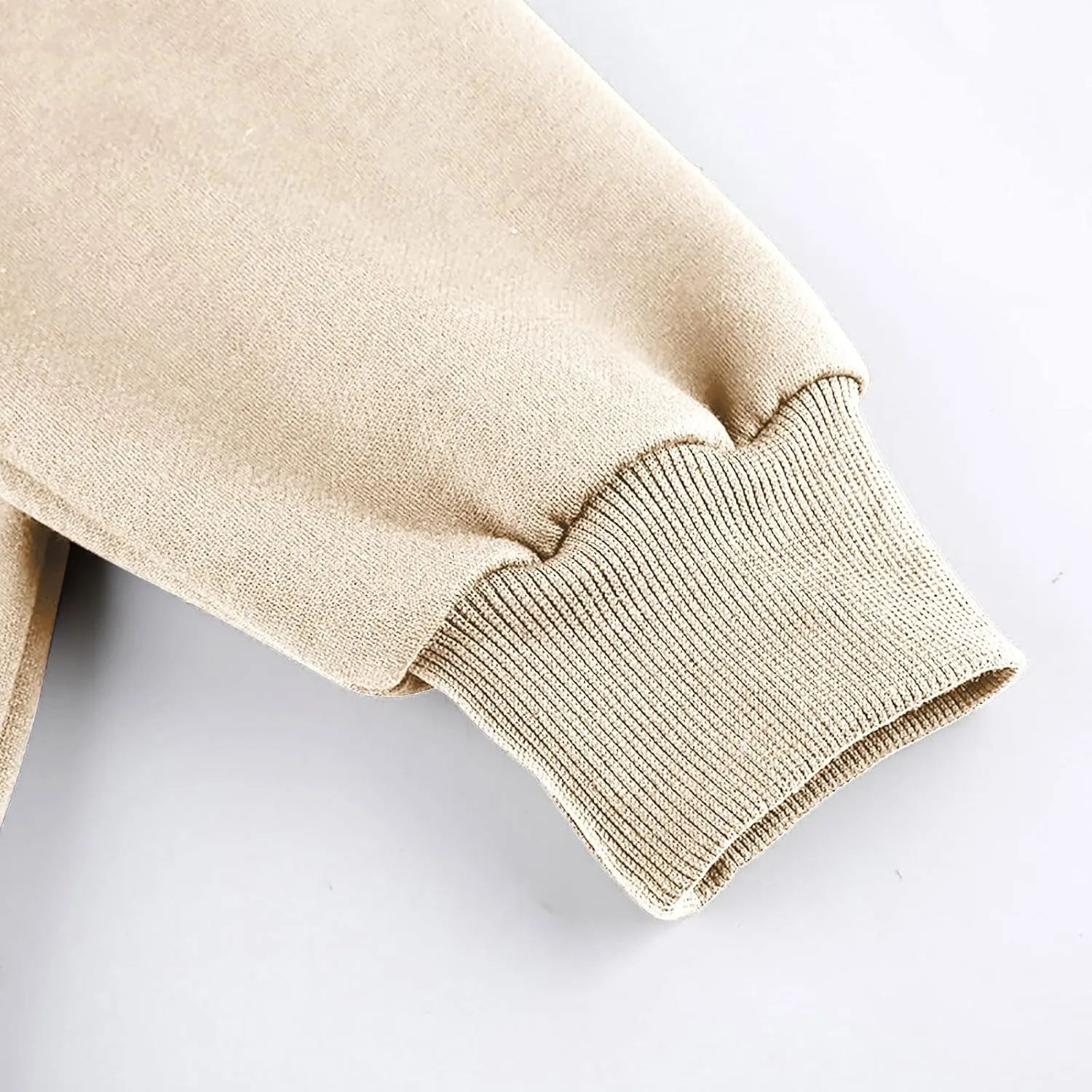 Women's Casual Fall Winter Coats Solid Zip Up Hoodie Fashion Zipper Hooded Blouse Long Sleeve Sweatshirt with Pockets