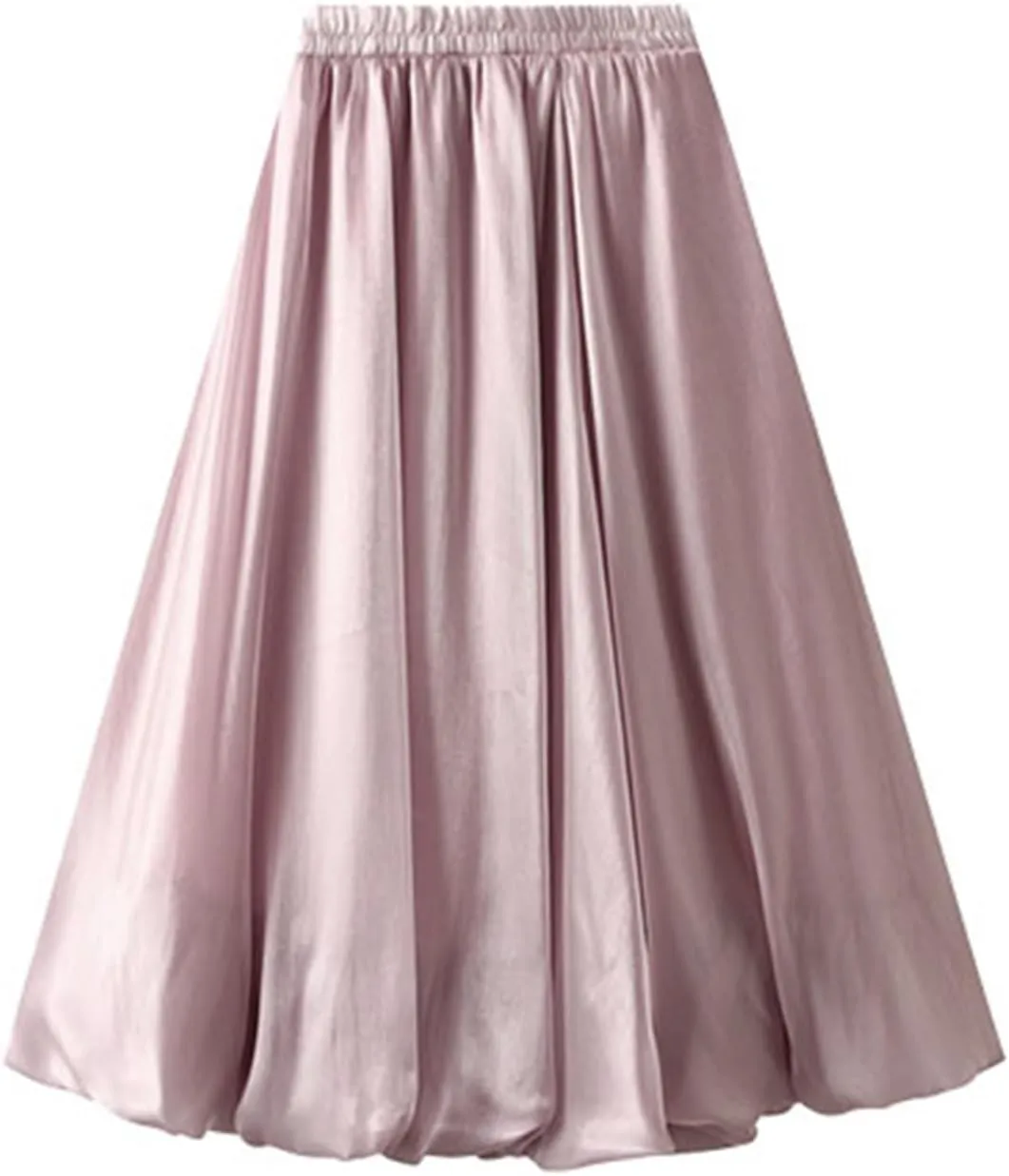 Womens Floral Print Midi Tulle Skirts High Waist Layered A-Line Mesh Chiffon Tutu Long Skirt Girls Fairy Tiered Skirt