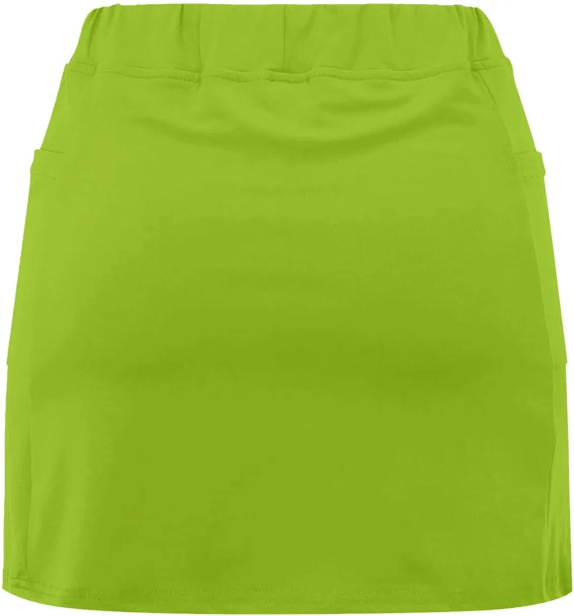Womens Golf Pleated Tennis Skirts Solid Color Style Soft Culottes Skinny Mid Waisted Athletic Sport Short Skirts