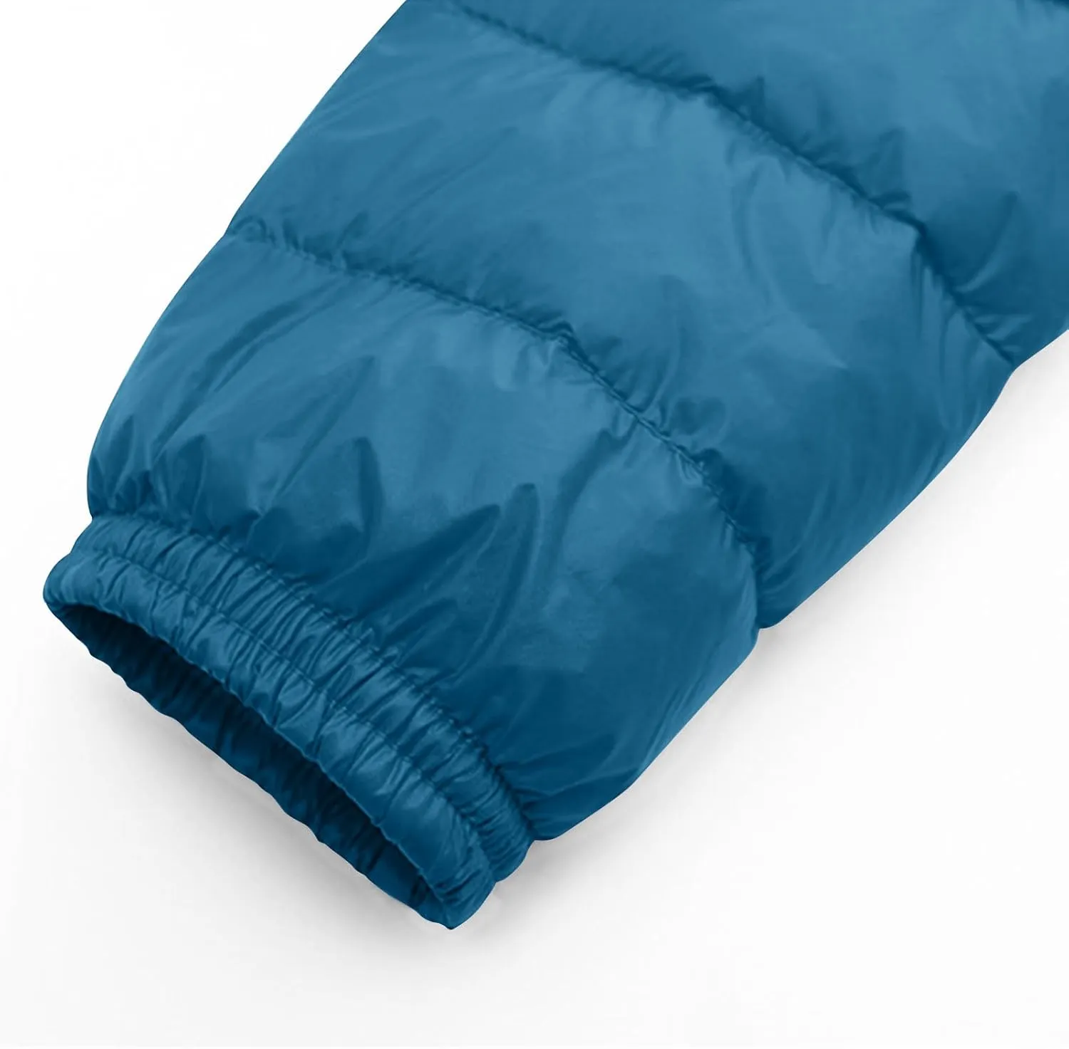Womens Lightweight Long Puffer Jacket Winter Warm Packable Down Coat Oversized Zip Up Long Sleeve Outerwear With Hood