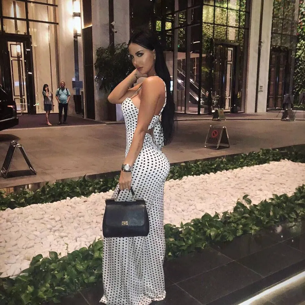 Women's Spring/Summer Sleeveless Backless Jumpsuit
