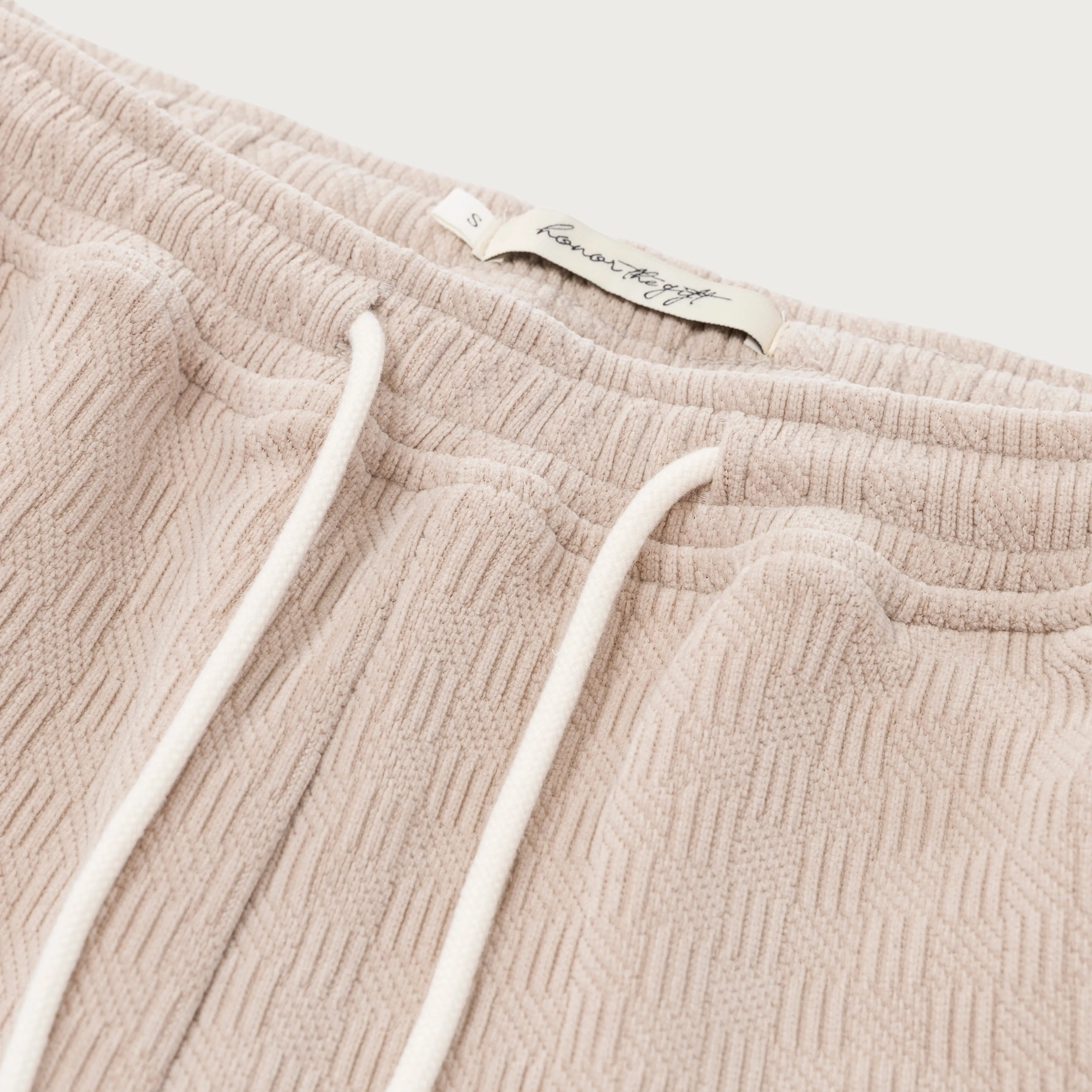 Womens Textured Wide Leg - Stone