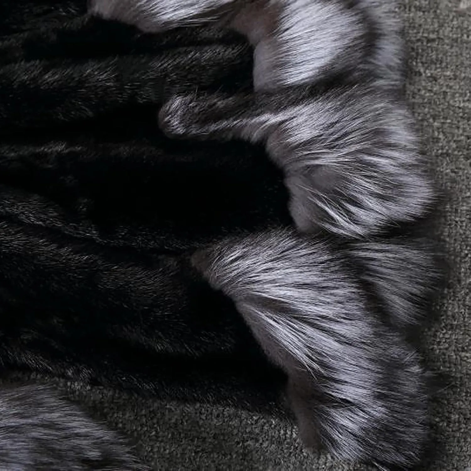 Womens Warm Faux Fur Coat Elegant Winter Jackets for Women Patchwork Cardigan Outerwear Plus Size Furry Hooded Coats